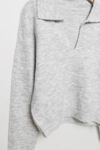 JERSEY CROPPED POLO