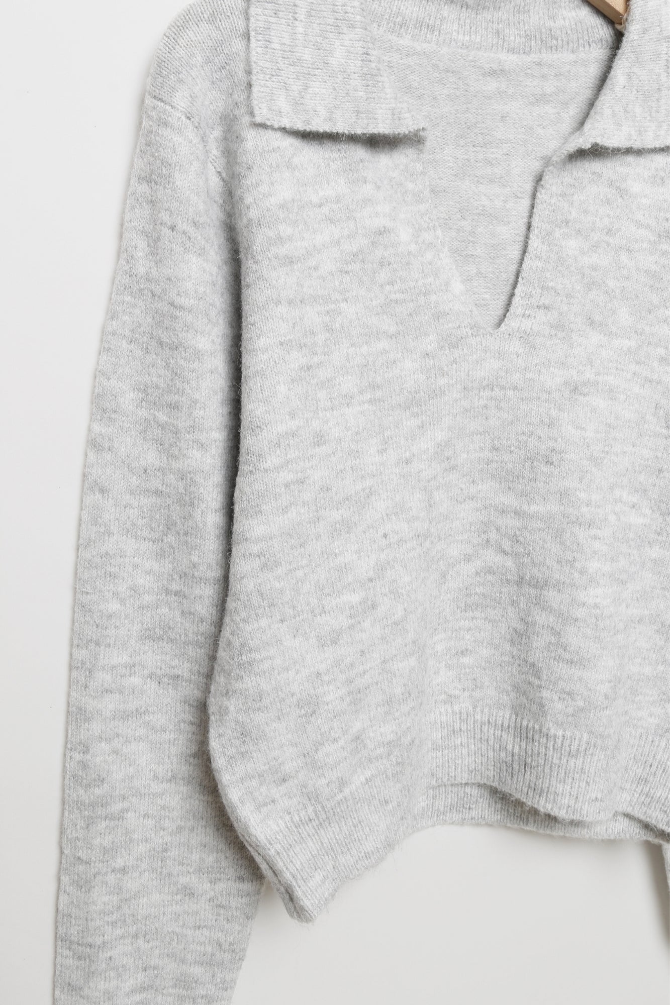 JERSEY CROPPED POLO