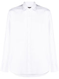 Peserico Long-Sleeve Cotton Shirt — White