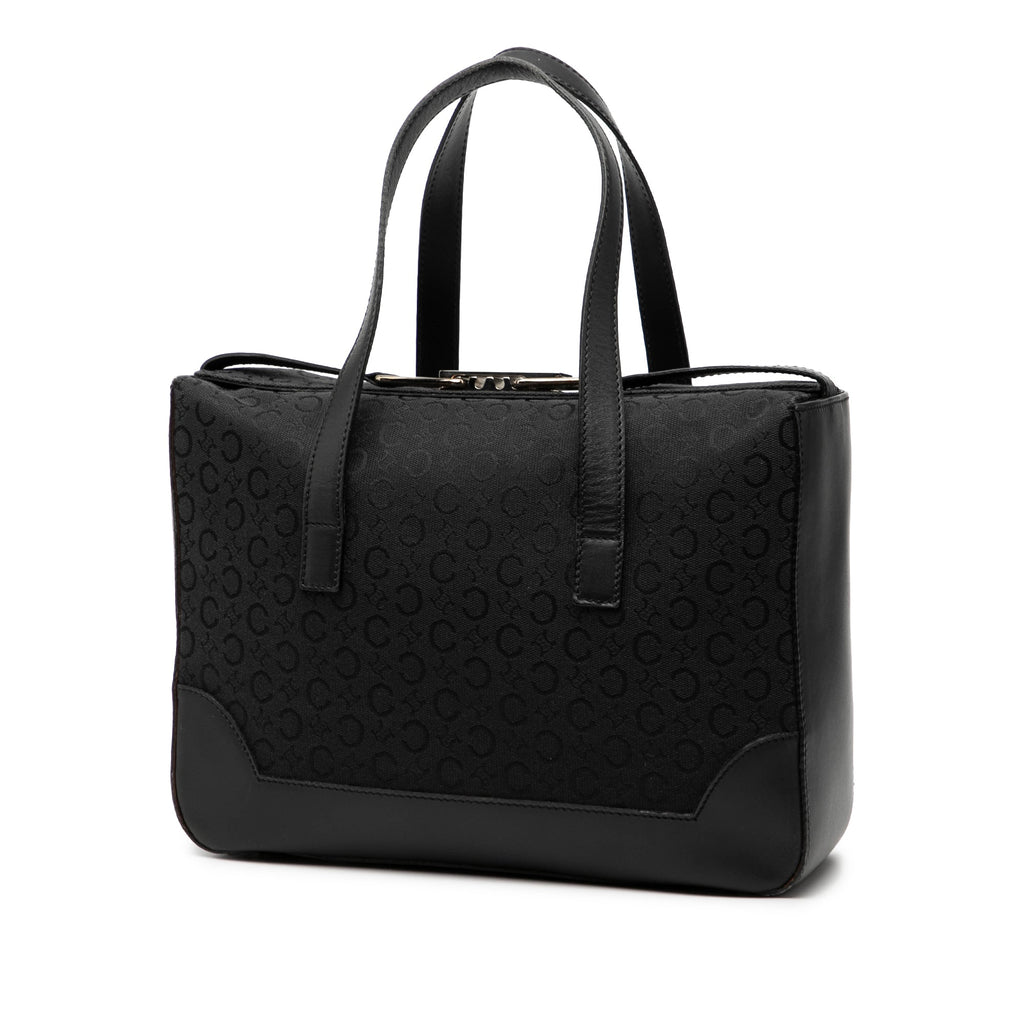 C Macadam Canvas Handbag
