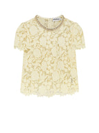 SELF PORTRAIT T-shirts and Polos Yellow Poliestere - 14