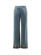 Burberry Jeans Mid Blue Cotone - 32