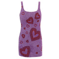 Lust Hand-Beaded Embellished Mini Dress