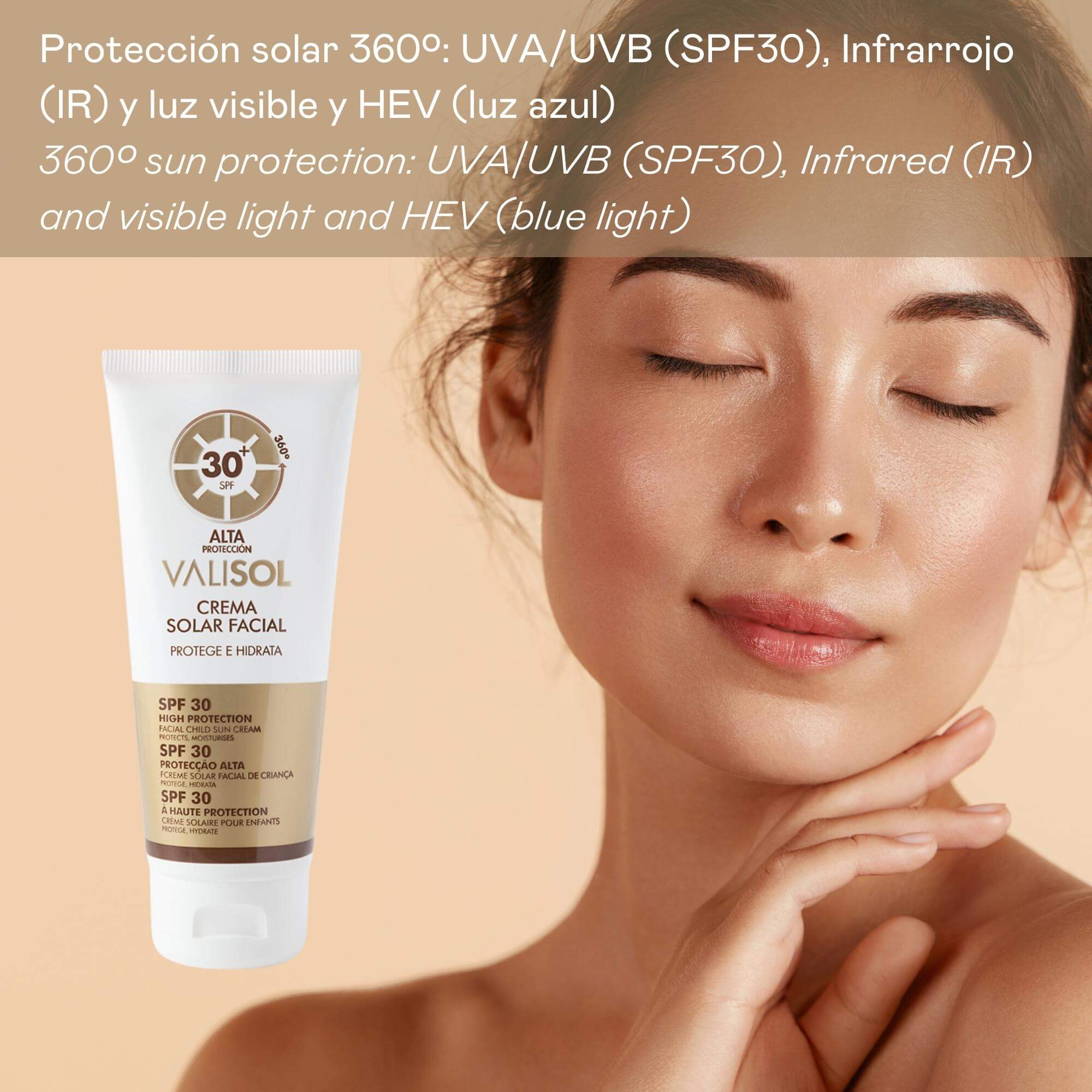 Crema Solar Facial 360º SPF 30 – 75 ml
