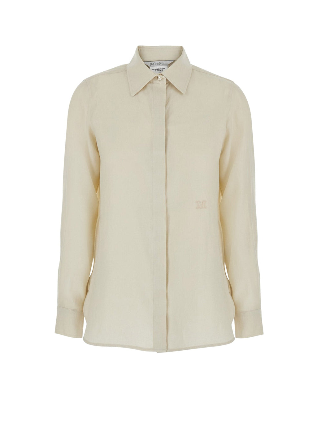 Max Mara Shirts Beige Lino - 46