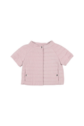 Herno Quilted Short-Sleeve Jacket — Pink