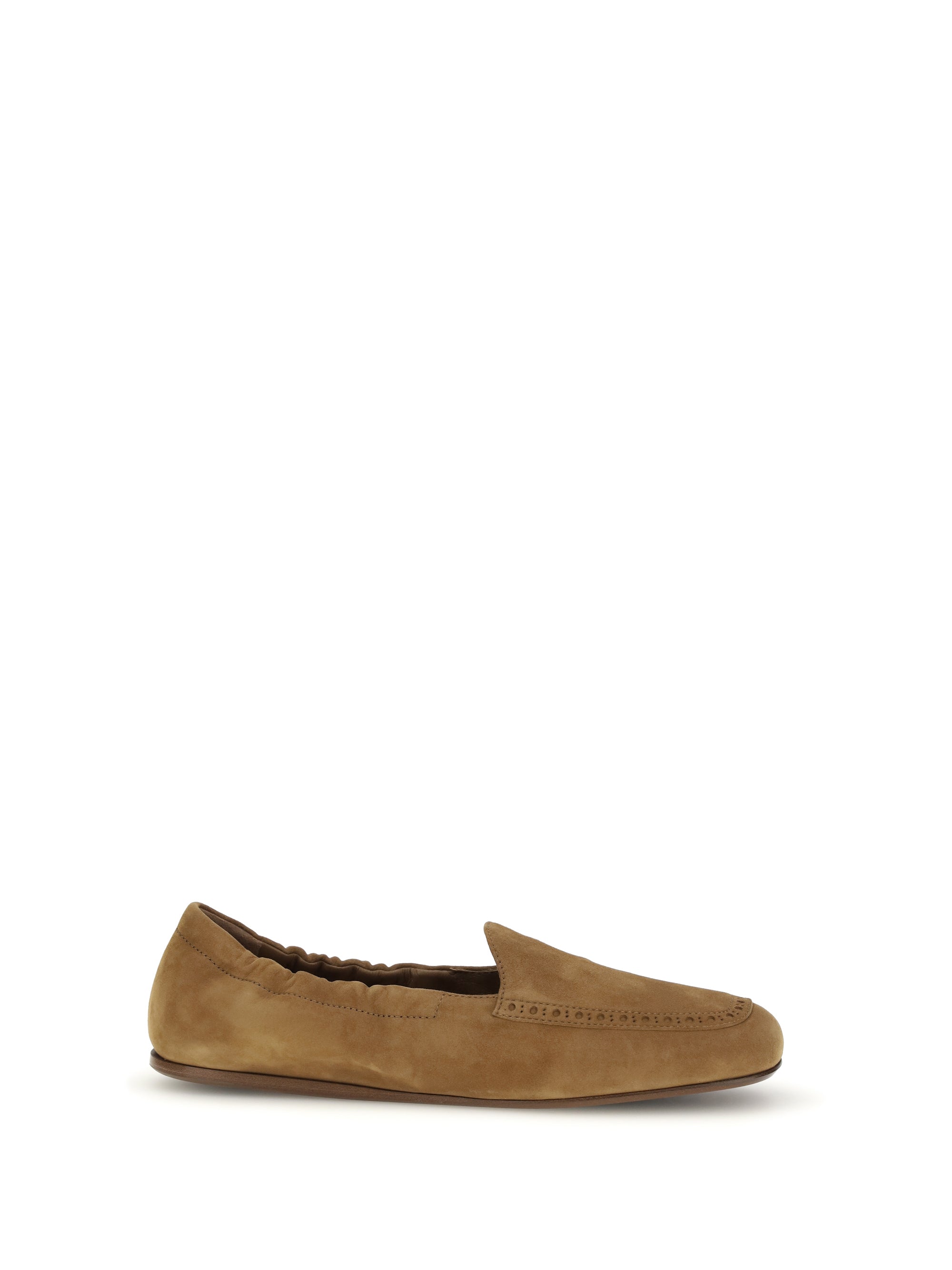Church'S Suede Loafer — Brown