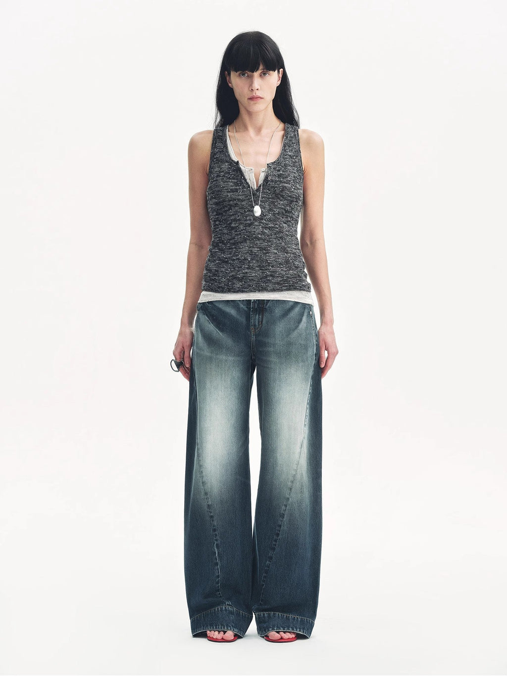 Street Moments Deconstructed Scimitar Straight Jeans Summer