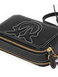 Pinko Carrie Camera Crossbody Bag — Black