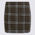 Burberry Skirts Shrub/yew Ip Check _wo