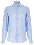 Borriello Linen Shirt — Light Blue