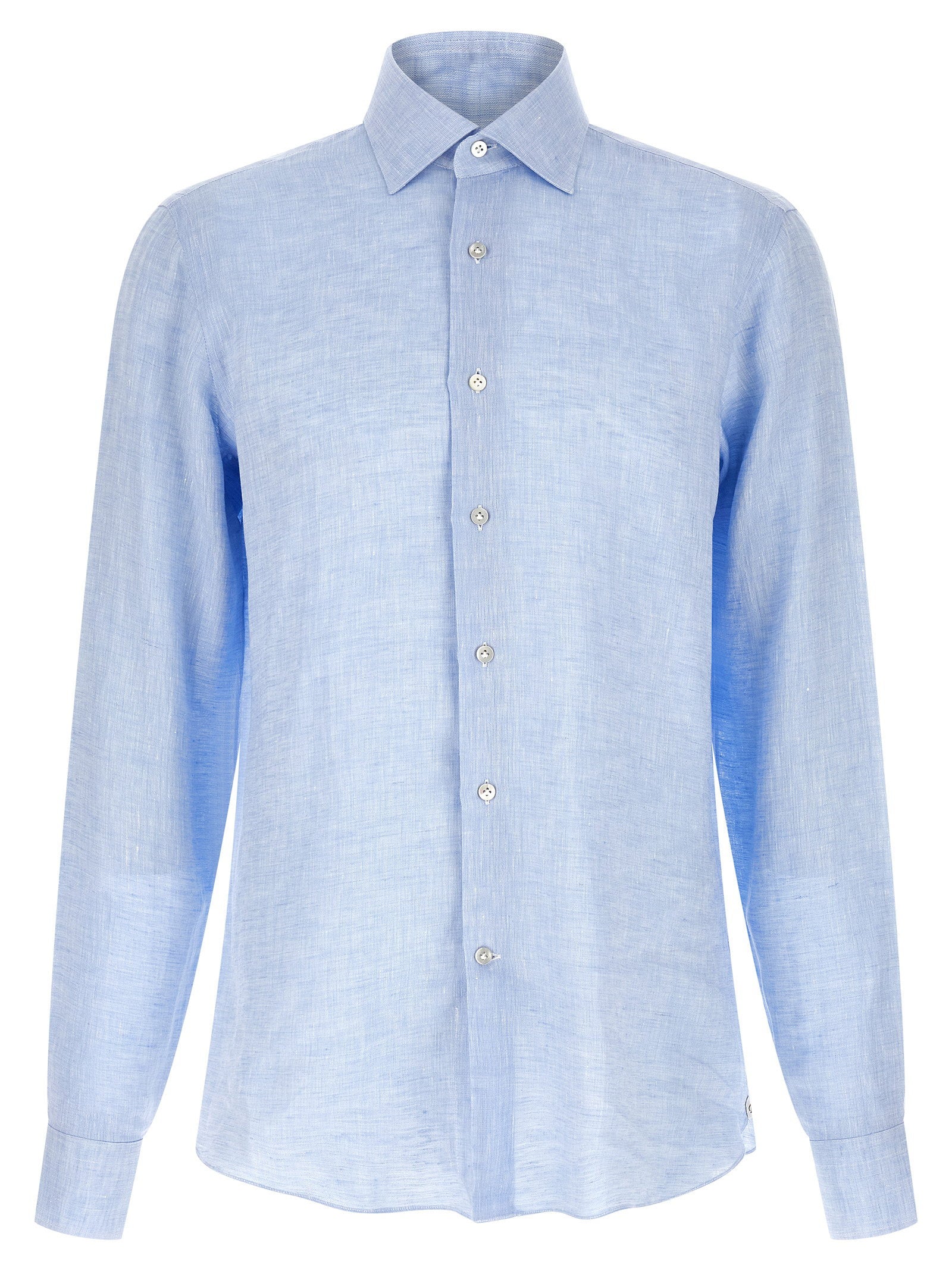 Borriello Linen Shirt — Light Blue