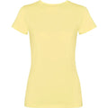 Camiseta de mujer de manga corta100% algodón con acabado lavado ácido Vetonek
