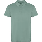 Polo de manga corta unisex, 100% algodón con acabado lavado ácido Vetonek