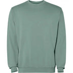 Sudadera unisex con cuello redondo 100% algodón Terry lavado al ácido Vetonek