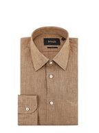 BOSS Shirts Mediumbeige Lino - 40