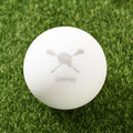 Personalizado Logo Nombre Número Lacrosse Ball con base de madera Día del Juego Cumpleaños Regalo para Entrenador Lacrosse Amantes Compañeros de Equipo