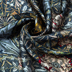 Grey Silk Scarf Erna