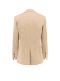 Pinko Clothing Beige Lino Viscosa Elastan - 42