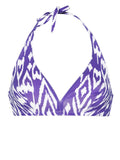 Eres Full-Cup Triangle Bikini Top — Purple