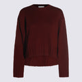 Allude Sweaters Bordeaux _wo Ws
