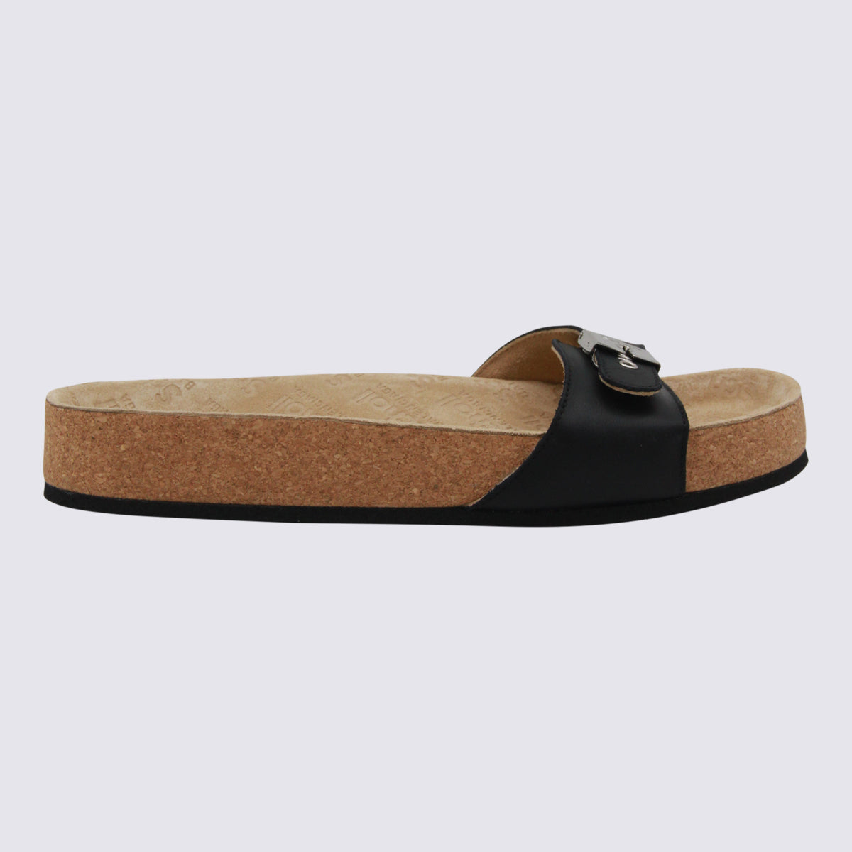 Balenciaga Flat Shoes Black _cover Le - Sole