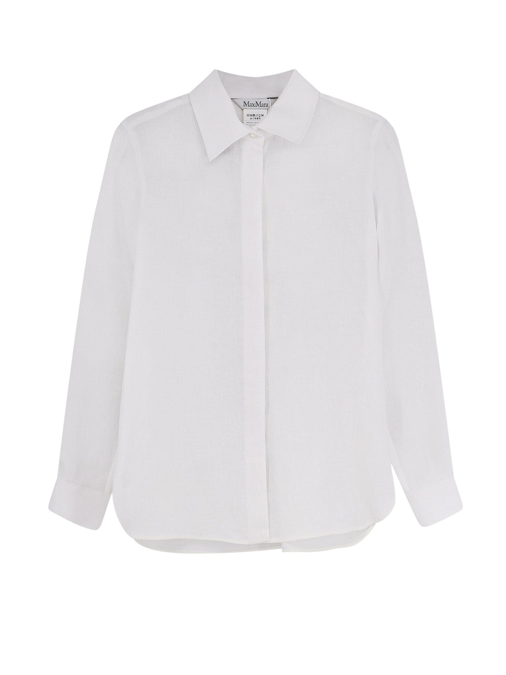 Max Mara Shirts White Lino - 42