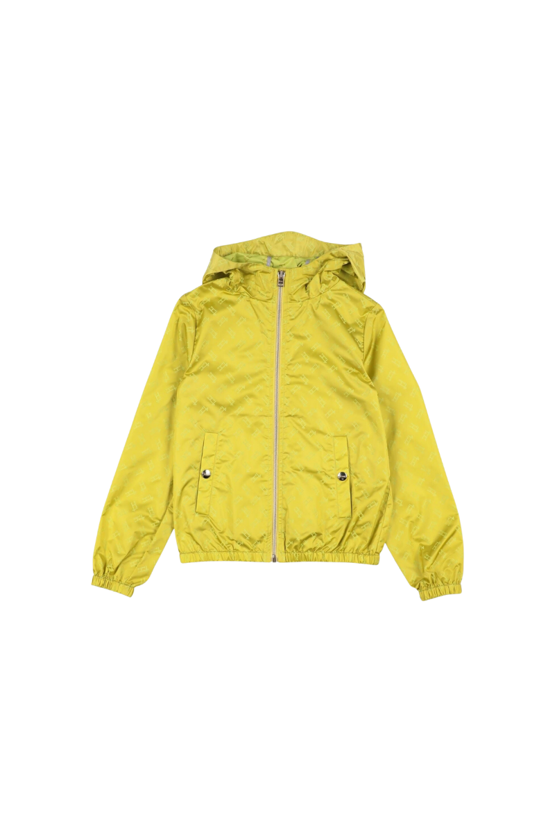 Herno Water-Resistant Nylon Jacket — Yellow