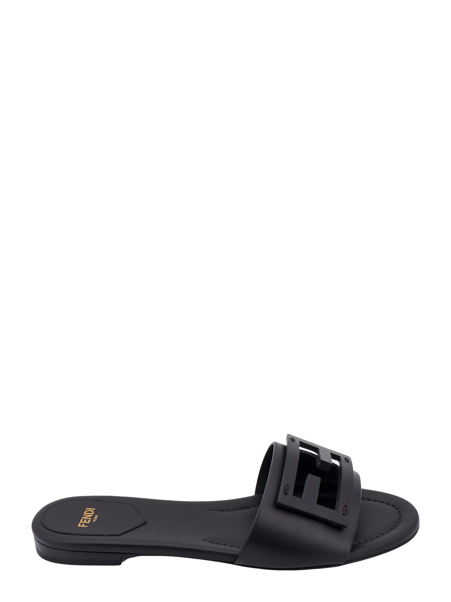 Fendi Sandals Black Pelle - 41