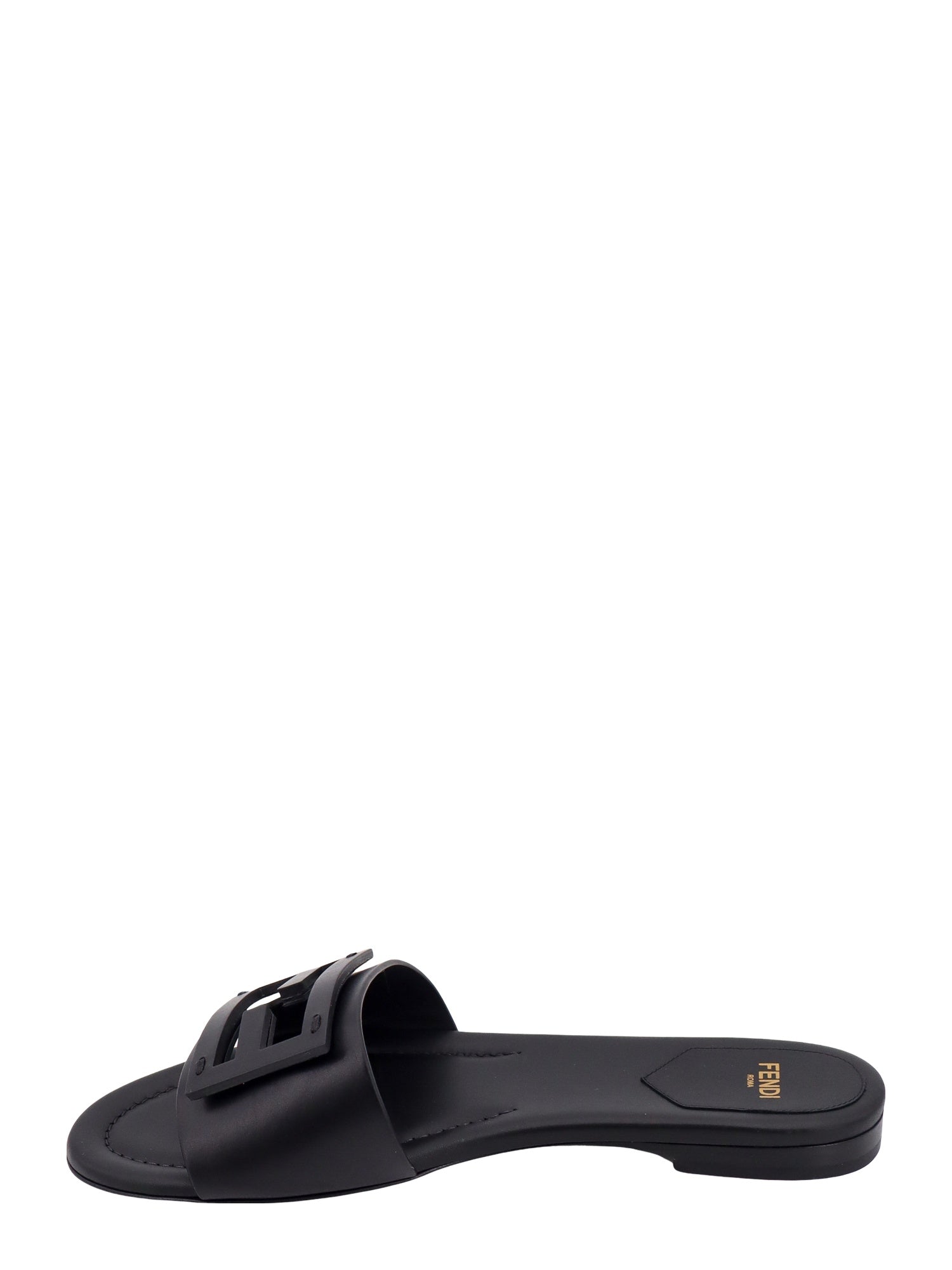 Fendi Sandals Black Pelle - 41
