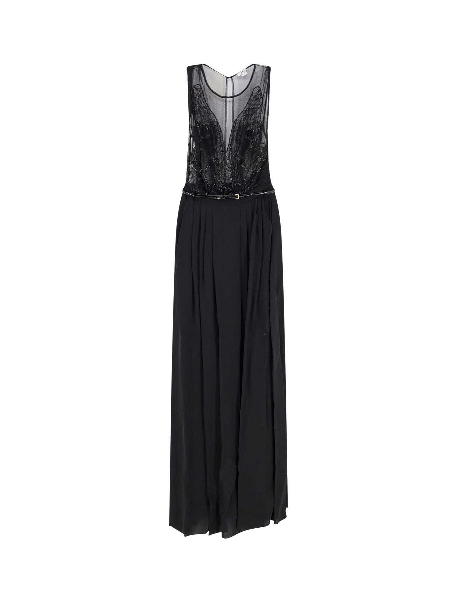 Elisabetta Franchi Dresses Black Viscosa - 40