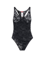 Diesel Underwear Black Nylon Elastan - S