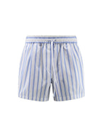 Dolce & Gabbana Shorts Rigato Cotone Seta - 42