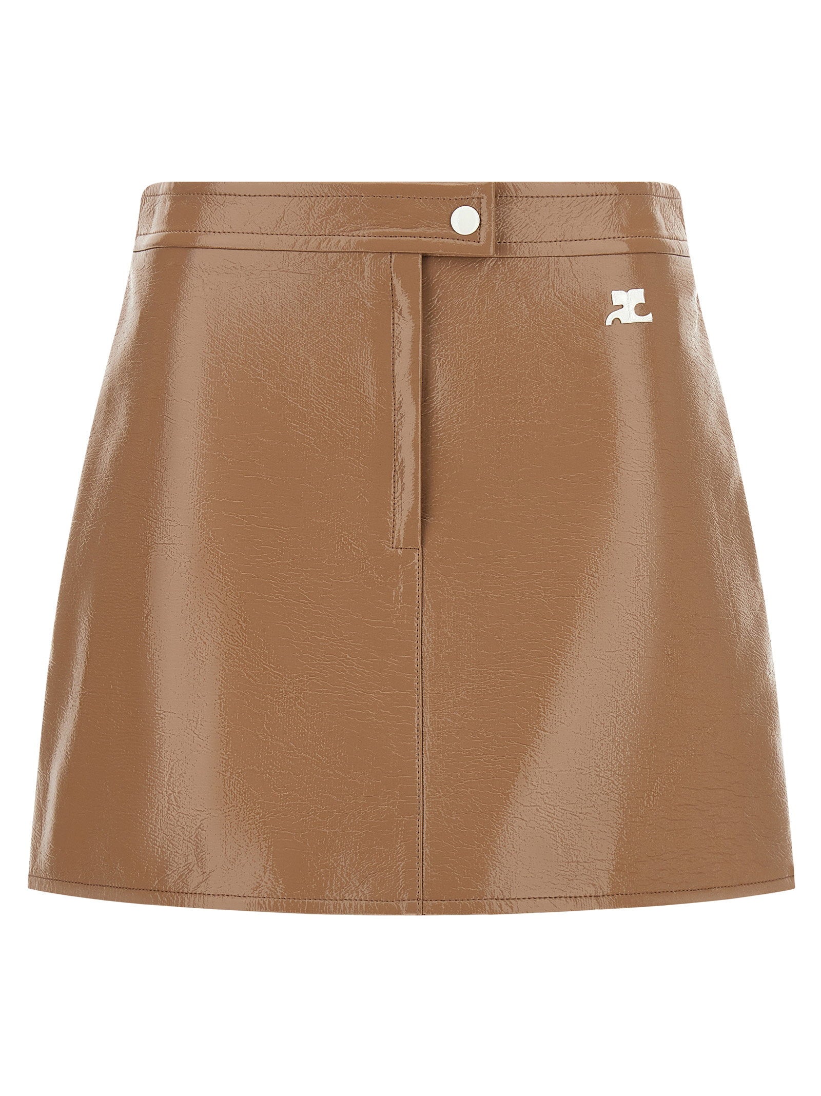 Courreges Reedition Skirt — Bronze