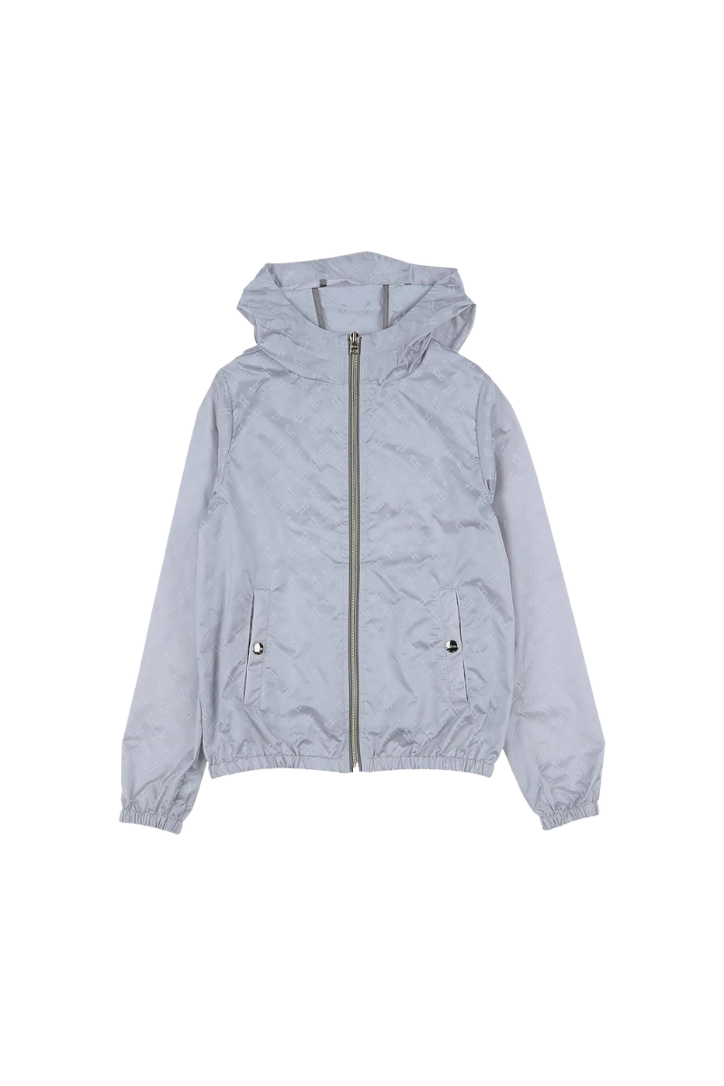 Herno Lightweight Nylon Down Jacket — Gray