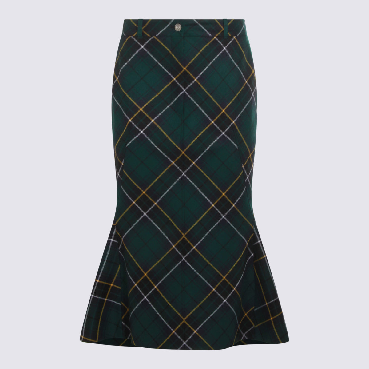 Alexander Mcqueen Skirts Navy/green/yellow _wo
