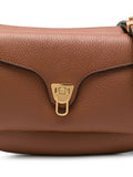 Coccinelle Beat Arctic Crossbody Bag — Cognac