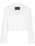 Fabiana Filippi Felted Virgin Wool-Cashmere Jacket — White