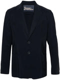 Herno Single-Breasted Cady Blazer — Black
