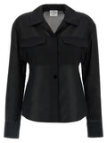Courreges Pocket Detail Shirt — Black