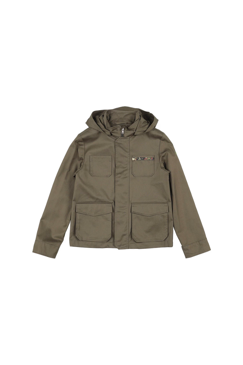 Herno Utility Pocket Jacket — Green