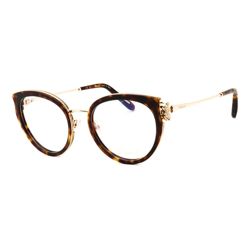 Chopard VCH367S Tortoiseshell Acetate Eyeglasses — Brown