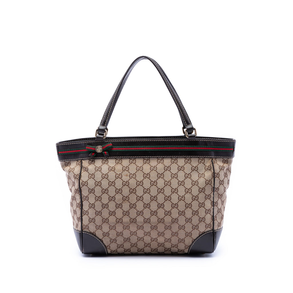 GG Canvas Web Mayfair Tote