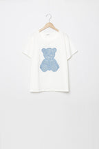 CAMISETA  OSO DENIM