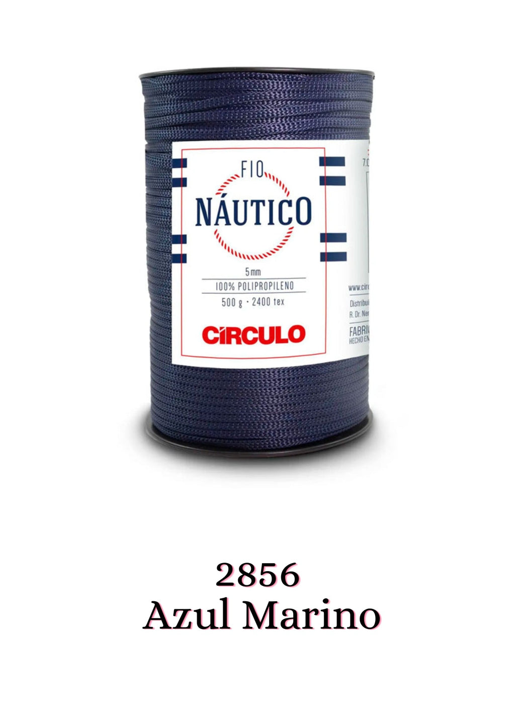 FIO NAUTICO 5mm CIRCULO 500 grs.