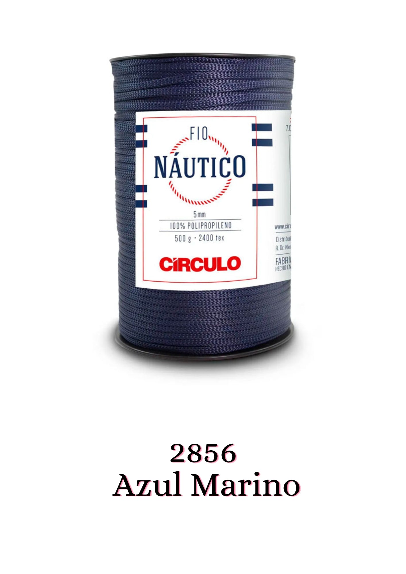 FIO NAUTICO 5mm CIRCULO 500 grs.