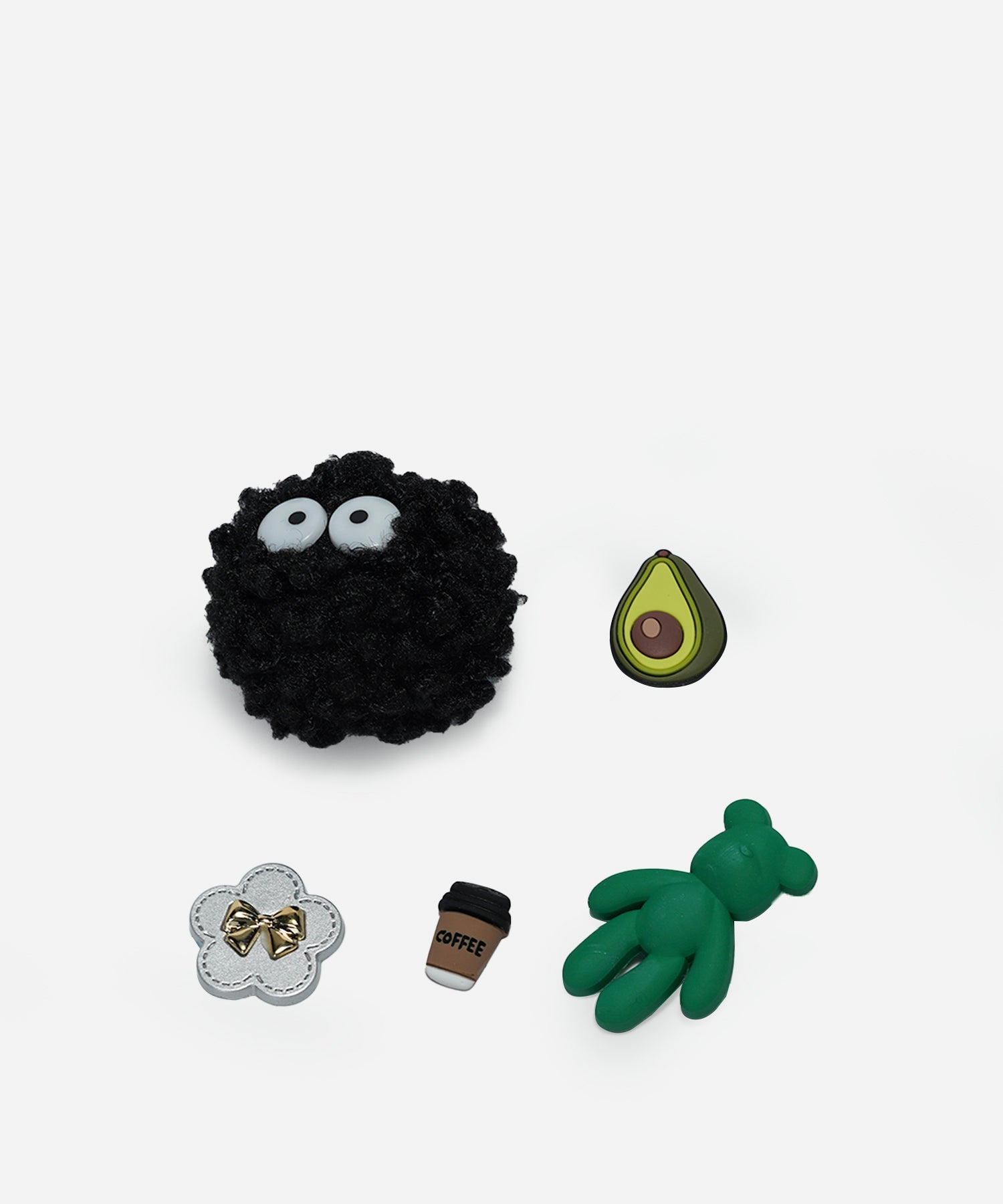 Detachable DIY Bag Accessories - Green / F