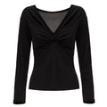 Noir Veil Top
