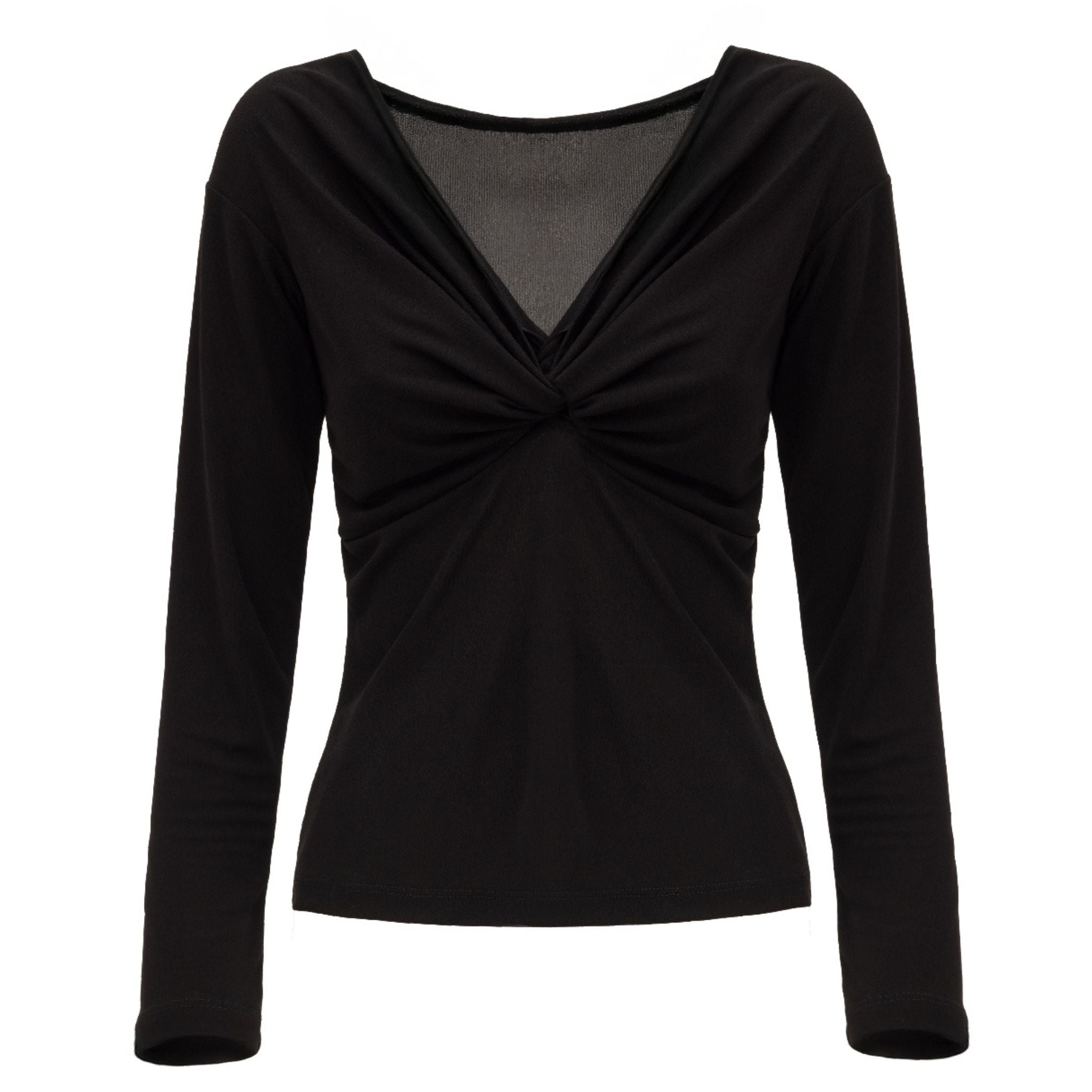 Noir Veil Top
