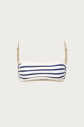 Bandeau Top (Nautical Stripe)